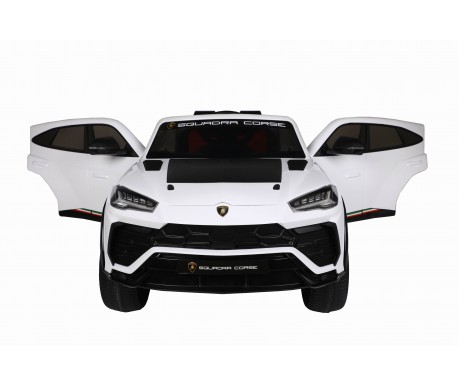 Детский электромобиль Lamborghini Urus ST-X 4WD (12V, EVA, полный привод) - SMT-666-WHITE