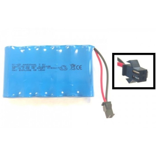 Аккумулятор 7.2V 400mAh Ni-CD AA