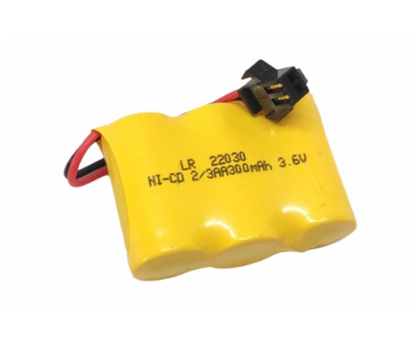 Аккумулятор Ni-Cd 3.6V 300 mAh