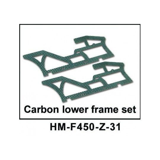 Карбоновая нижняя рама
