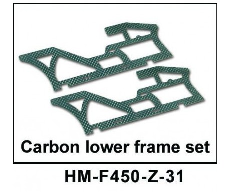 Карбоновая нижняя рама