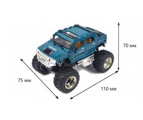 Машинка на пульте управления Hummer 1:43