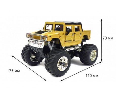 Машинка на пульте управления Hummer 1:43