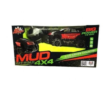 Радиоуправляемый джип MUD Off-Road 4X4 Red 2.4G