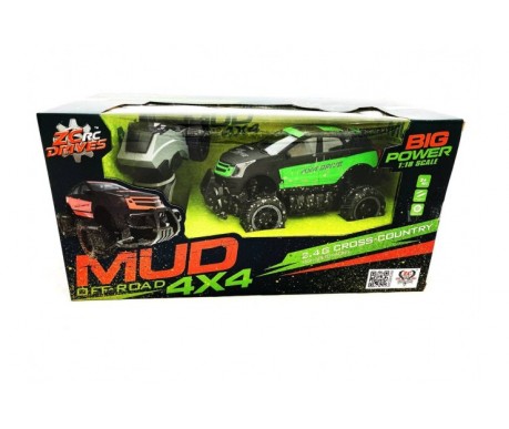 Радиоуправляемый джип MUD Off-Road 4X4 Green 2.4G