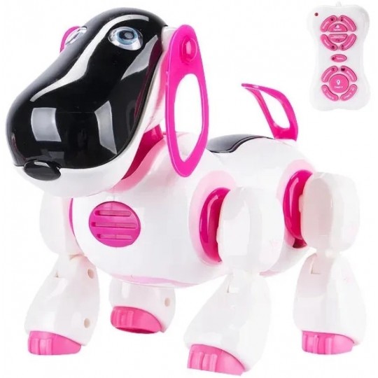 Радиоуправляемая собака Киберпес Ки-Ки Розовый - ZYA-A3008-PINK