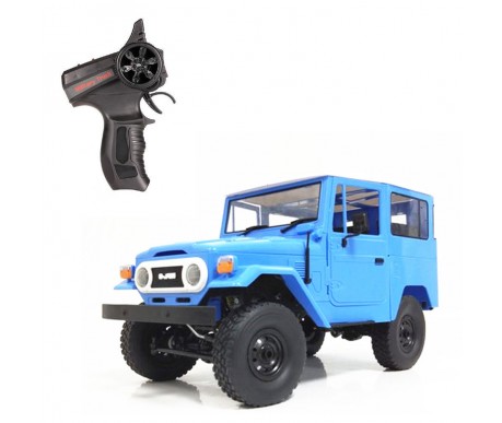 Радиоуправляемый внедорожник WPL Toyota FJ40 Blue 4WD масштаб 1:16 2.4G - WPLC-34-BLUE