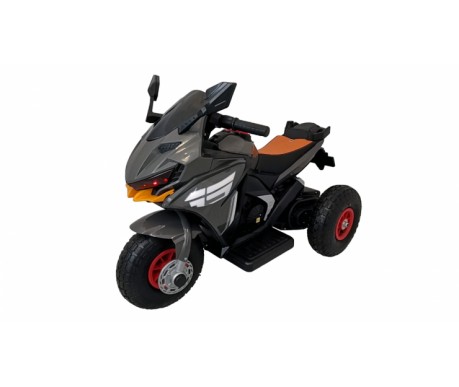 Электромотоцикл детский трицикл (2 мотора, надувные колеса)
