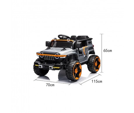 Электромобиль Джип 4WD 12V (полный привод, оранжевый) - WXE-2218-ORANGE