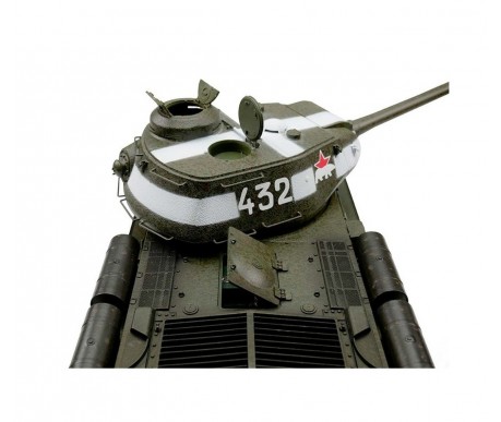 Радиоуправляемый танк Taigen ИС-2 модель 1944 СССР 1:16 (зеленый, звук, дым V3) - AS3928-B-GREEN
