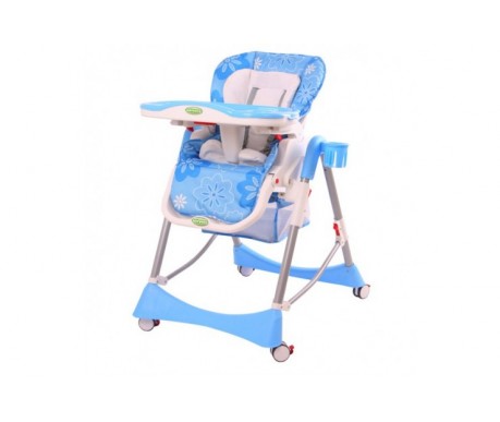 Детcкий стульчик для кормления BabyOne (голубой) BabyOne H1008B