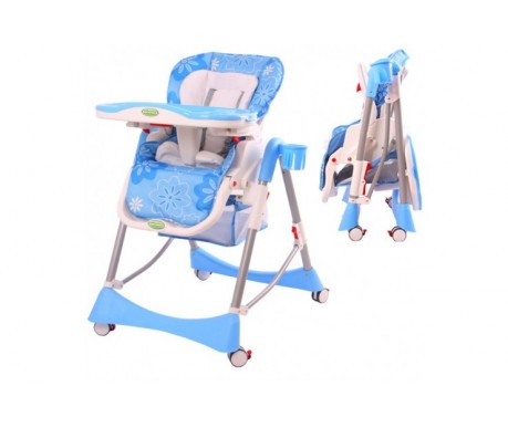 Детcкий стульчик для кормления BabyOne (голубой) BabyOne H1008B
