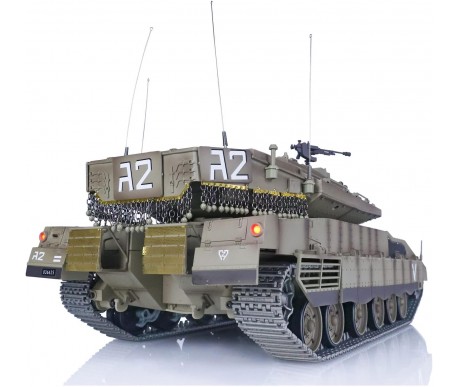 Радиоуправляемый танк Heng Long Merkava MK4 PRO V7.0 масштаб 1:16 2.4G - 3958-1PRO V7.0