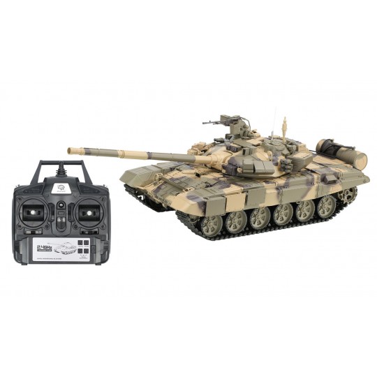 Радиоуправляемый танк Heng Long Т-90 S version V7.0 масштаб 1:16 RTR 2.4G - 3938-1Upg V7.0