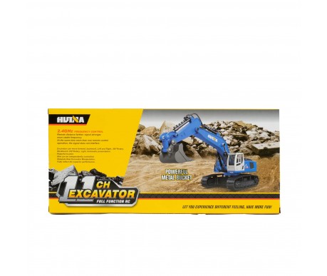 Радиоуправляемый экскаватор HUI NA TOYS масштаб 1:18 2.4G - HN1558-BLUE