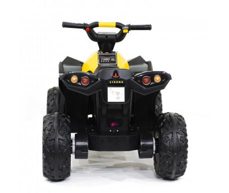 Детский квадроцикл HL Renegade 2WD EVA 12V - HL568-YELLOW