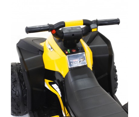 Детский квадроцикл HL Renegade 2WD EVA 12V - HL568-YELLOW