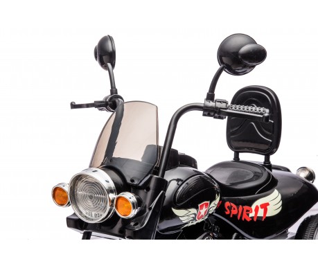 Детский трицикл / чоппер Harley 12V - HL800-BLACK