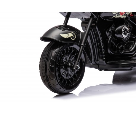 Детский трицикл / чоппер Harley 12V - HL800-BLACK