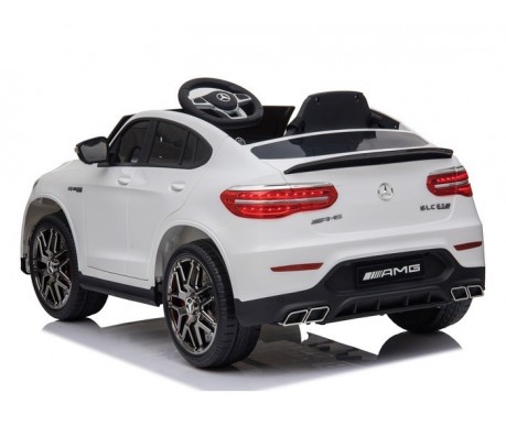 Электромобиль Mercedes-Benz GLC 63 AMG White 12V (полный привод, EVA)  - QLS-5688