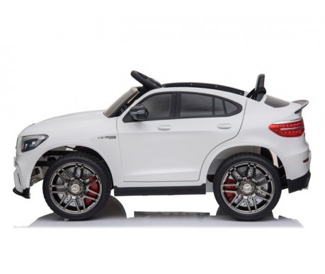 Электромобиль Mercedes-Benz GLC 63 AMG White 12V (полный привод, EVA)  - QLS-5688