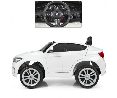 Детский электромобиль BMW X6M White - JJ2199