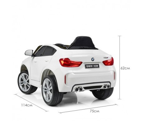 Детский электромобиль BMW X6M White - JJ2199