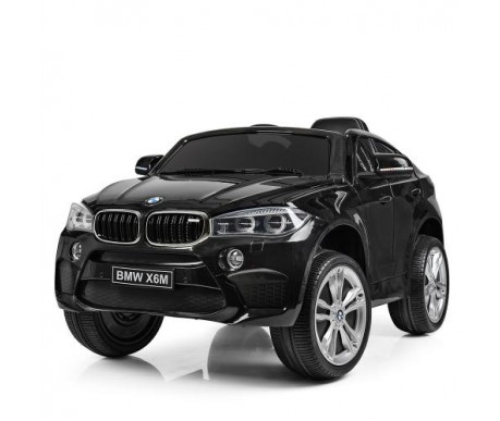 Детский электромобиль BMW X6M Black - JJ2199