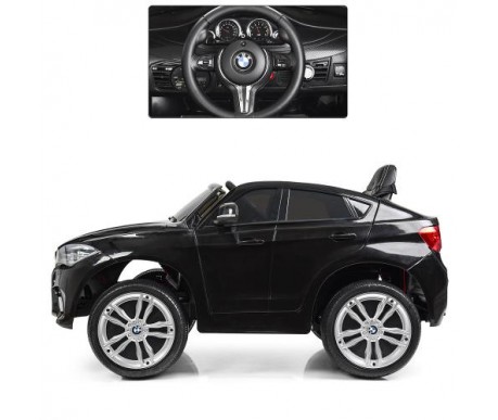 Детский электромобиль BMW X6M Black - JJ2199