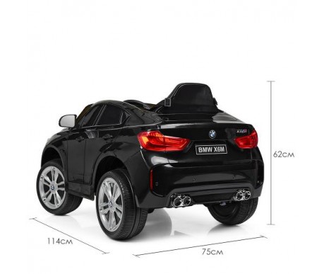 Детский электромобиль BMW X6M Black - JJ2199