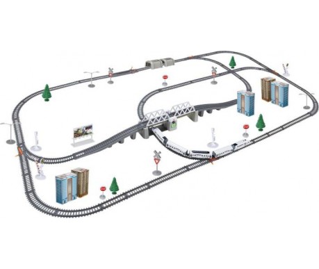 Железная дорога (скоростной поезд, разводной мост, длина 914 см) - BSQ-2181