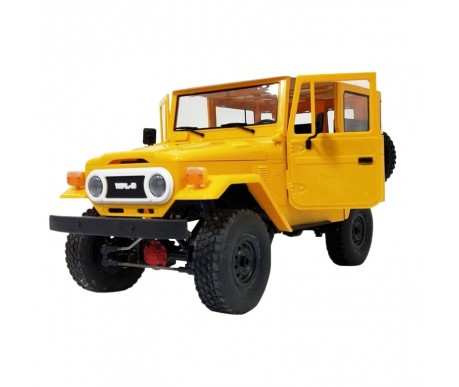 Радиоуправляемый внедорожник WPL Toyota FJ40 желтый 4WD масштаб 1:16 2.4G - WPLC-34-YELLOW