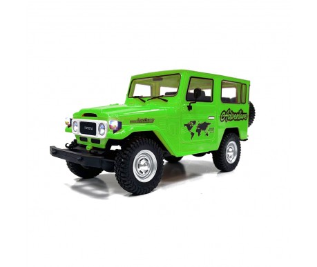 Радиоуправляемый внедрожник TOYOTA FJ40 PRO (свет, выхлоп, Li-Po 5C) - HG4-50-PRO-GREEN