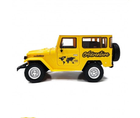 Радиоуправляемый внедрожник TOYOTA FJ40 PRO (свет, выхлоп, Li-Po 5C) - HG4-50-PRO-YELLOW