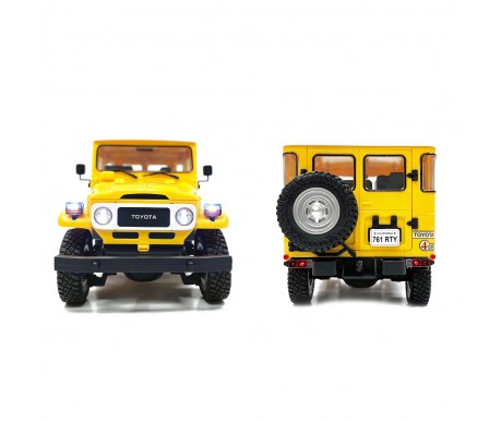 Радиоуправляемый внедрожник TOYOTA FJ40 PRO (свет, выхлоп, Li-Po 5C) - HG4-50-PRO-YELLOW