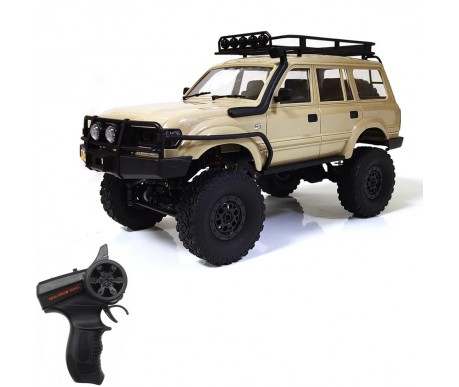 Радиоуправляемый краулер WPL C54-1 Land Cruiser LC80 желтый 1:16 - WPLC54-1-YELLOW