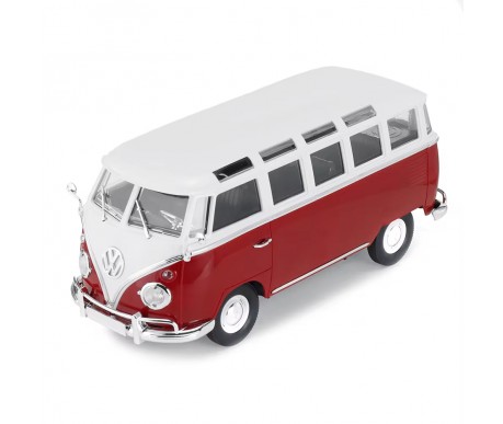 Радиоуправляемый минивэн WPL D-52MINI Volkswagen T1 красный 1:16 - WPLD-52MINI-RED