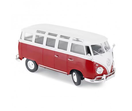 Радиоуправляемый минивэн WPL D-52MINI Volkswagen T1 красный 1:16 - WPLD-52MINI-RED