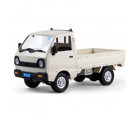 Радиоуправляемый японский белый грузовичок WPL Suzuki Carry ST90 1:16 - WPLD-12MINI