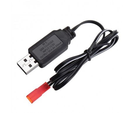 Зарядное устройство USB 4.8v 250mah разъем JST - USB-48-250-JST