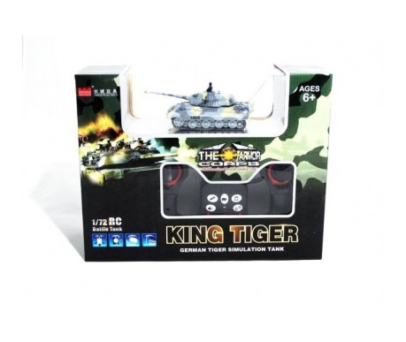 Радиоуправляемый танк King Tiger масштаб 1:72 