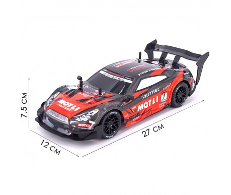 Радиоуправляемая машина для дрифта Nissan GTR R35 (свет, пар, 4WD 1:14) - RC-18B-1