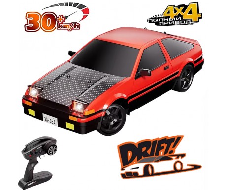 Радиоуправляемая машина для дрифта Toyota AE86 (35 см, 30 км/ч, акб, 1:12)  - HB-R1202