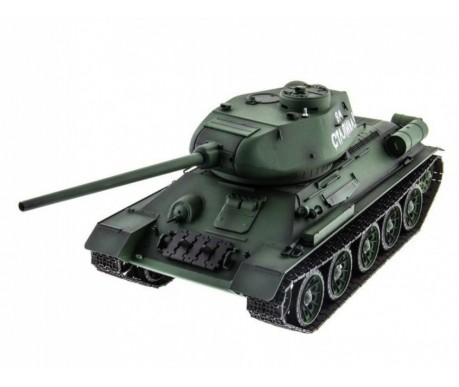 Радиоуправляемый танк Heng Long T-34 MS version V7.0 масштаб 1:16 2.4G - 3909-1-UpgA-V7