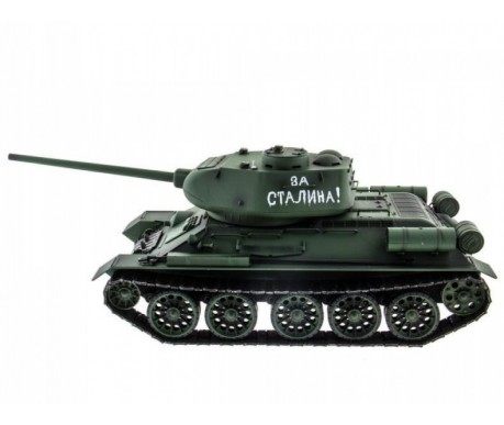 Радиоуправляемый танк Heng Long T-34 MS version V7.0 масштаб 1:16 2.4G - 3909-1-UpgA-V7