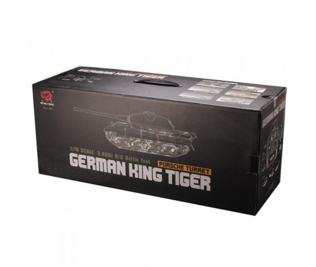 Радиоуправляемый танк Heng Long King Tiger V7.0 масштаб 1:16 2.4G - 3888A-1 V7.0