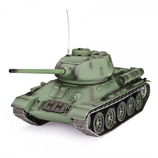 Радиоуправляемый танк Heng Long T-34 Pro V7.0 масштаб 1:16 RTR 2.4GHz - 3909-1Pro V7.0