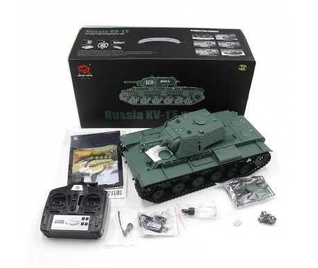 Радиоуправляемый танк Heng Long KV-1 V7.0 масштаб 1:16 RTR 2.4G - 3878-1 V7.0