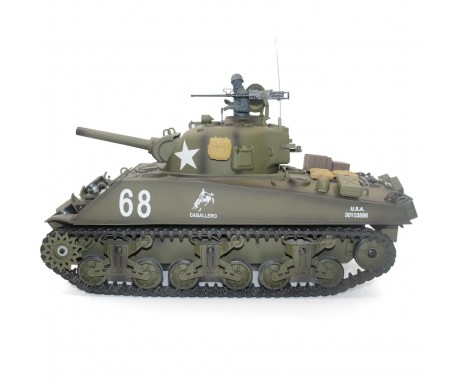 Радиоуправляемый танк Heng Long M4A3 Sherman V7.0 масштаб 1:16 RTR 2.4GHz - 3898-1 V7.0