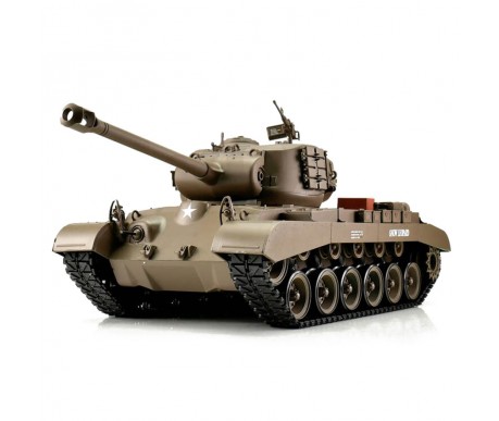 Радиоуправляемый танк Heng Long Snow Leopard USA M26 V7.0 масштаб 1:16 - 3838-1 V7.0